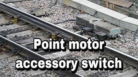 Accessory switches for Peco point motors #62