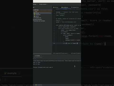 Python mail merge