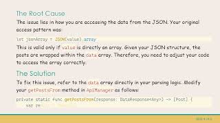 Resolving SwiftyJSON Parsing Issues in Your iOS App