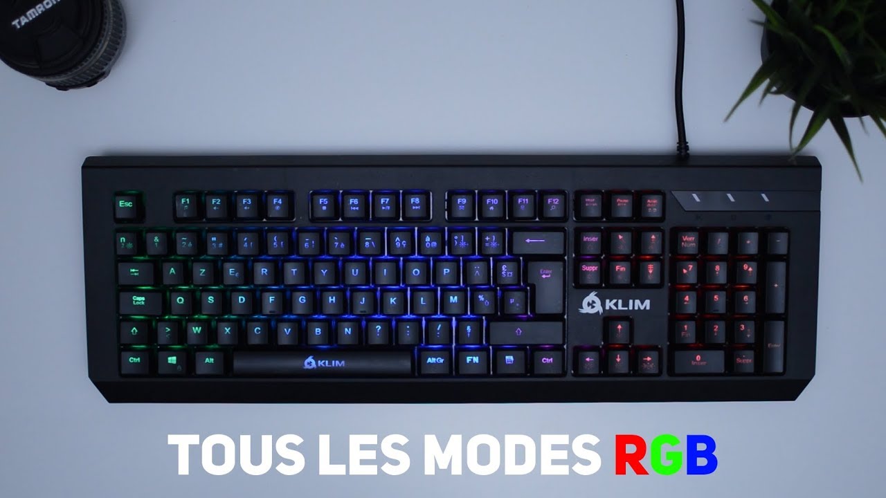 Test KLIM Domination - Clavier mécanique