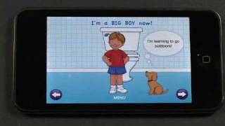 I Love Potty Training Iphone App - Live Demo
