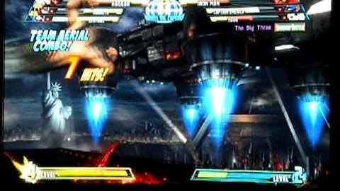 Marvel vs Capcom 3 Shadow Mode DLC 03 The Big Three