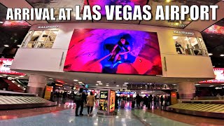 ✈ Your Virtual Arrival at LAS VEGAS AIRPORT, T1