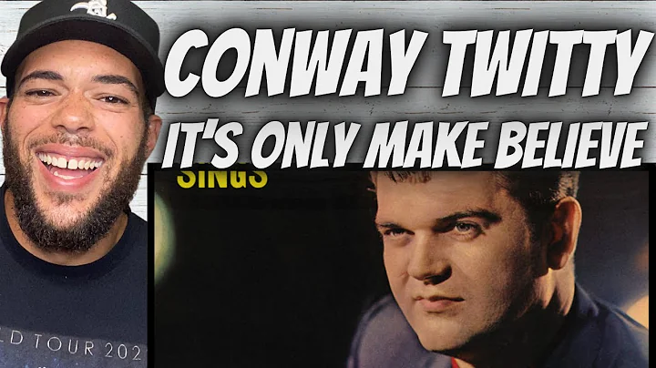 BLEW ME AWAY!| FIRST TIME HEARING Conway Twitty  -  It's Only Make Believe REACTION
