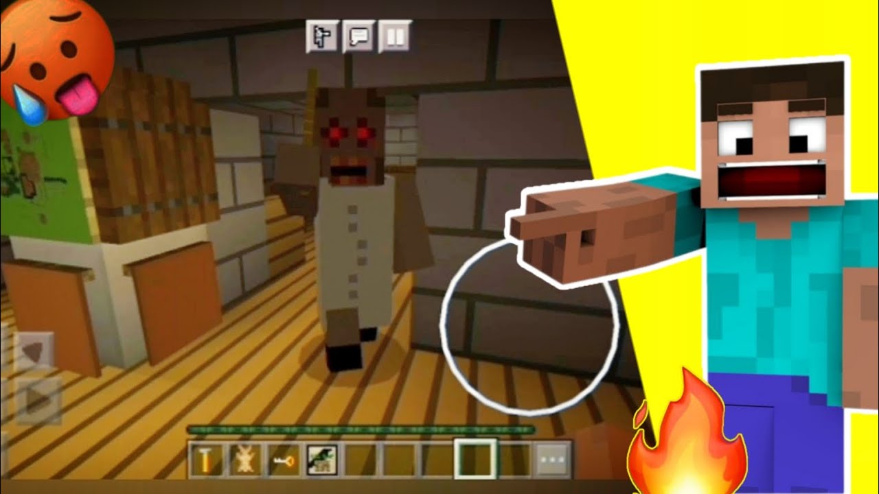 Minecraft but granny scary thing ever ☠