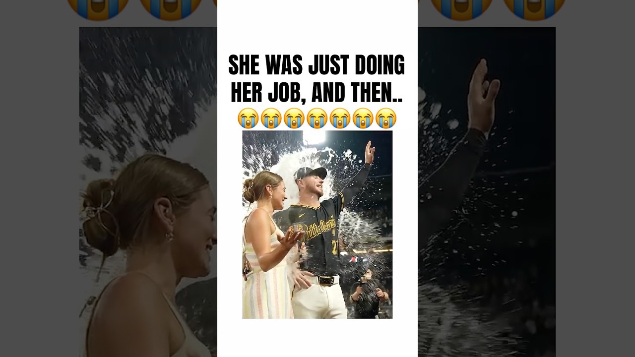 reporter got DRENCHED 😂