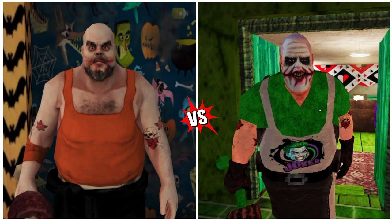 Mr Meat 1 Joker Mod vs Mr Meat 2 Halloween