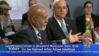 Street Renaming In Honor Of Late Congressman Alcee Hastings
