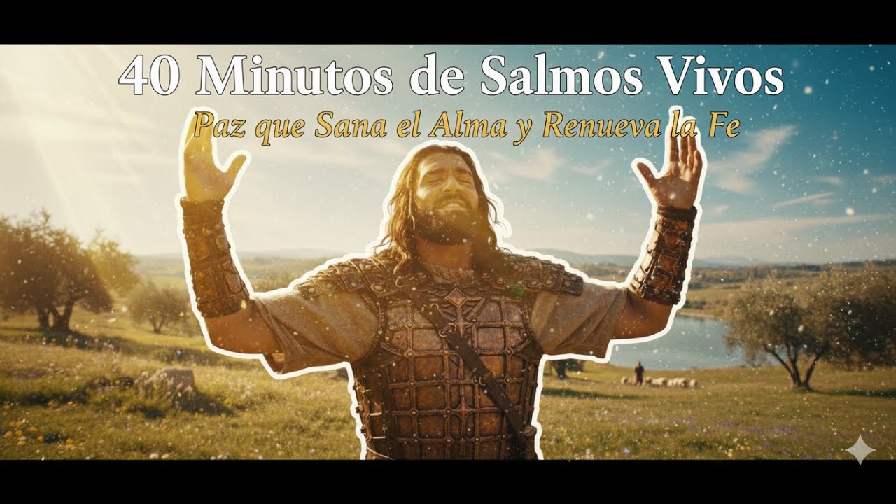 40 Minutos de Salmos Vivos | Paz que Sana el Alma y Renueva la Fe - YouTube