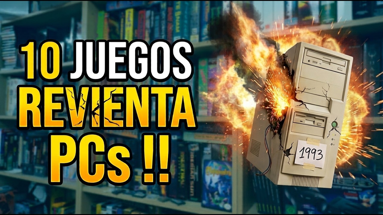 10 JUEGOS que pusieron a los PCs de los 90 al LIMITE episode artwork