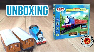 Thomas con Annie y clarabel Bachmann set unboxing Thomas & friends