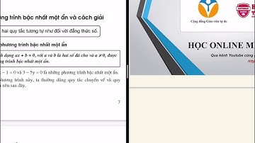 Tại sao ax + b = 0 lại được gọi là Phương trình bậc nhất một ẩn nhỉ ?