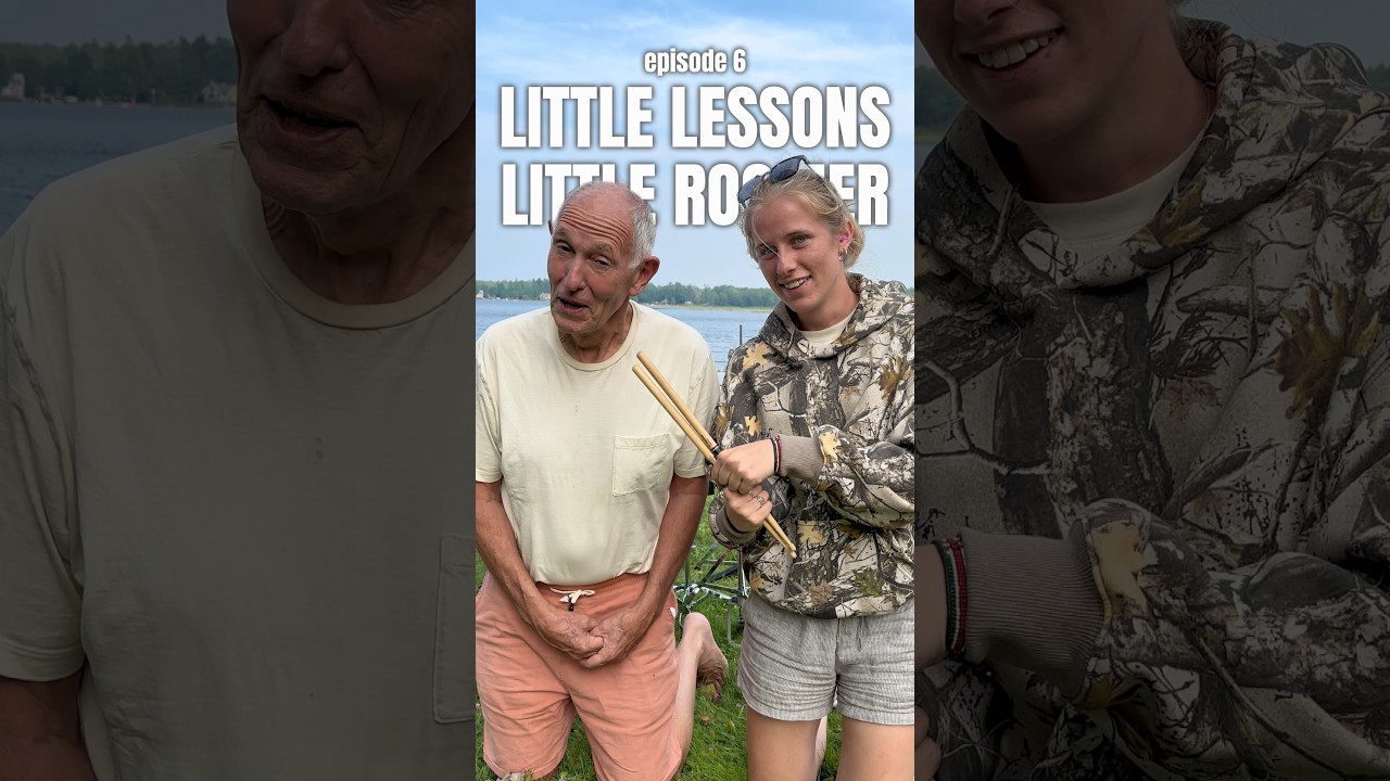 his first time learning to drum&hellip;