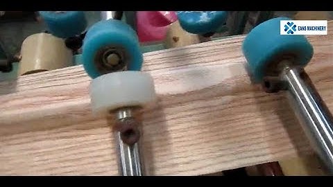 WPC door windowsill frame laminating machine