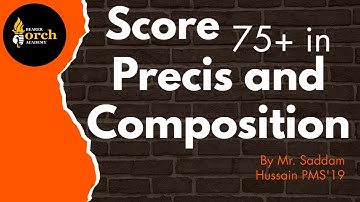 Precis and composition CSS
