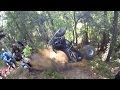 ATC 250R, Banshee, YZ 250 Hill climbing with EPIC crashes. Florida Hill Climbs