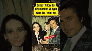 Cüneyt Arkın, Eşi Betül Hanım Ve Oğlu Kaan Ile... 1980 Yılı