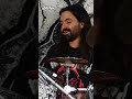 Jay Weinberg &amp; Shepard Fairey collab on OBEYxSTxSJC Custom Drumset #drums #drummer #drums #drumset