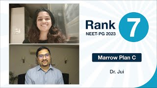 Rank 7 NEET PG Dr Jui on securing this rank in her FIRST attempt using Plan C as her primary source