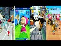 NEW Tom and Jerry vs Masha And The Bear vs Kung Fu Panda vs Madagascar | Tiles hop