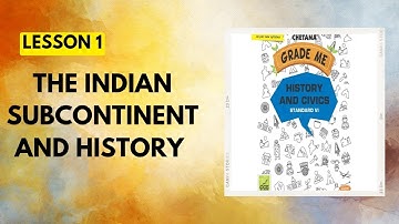 STD6th|History|Lesson1|The Indian subcontinent and History|Chetana Grade Me History Workbook Que Ans