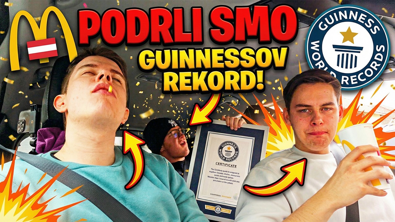 Podrli Smo Guinnessov Rekord v Avstrijskih McDonald'sih