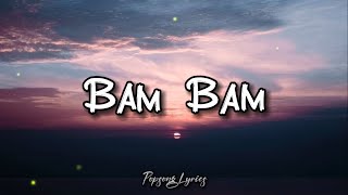 Video thumbnail of "Camila Cabello - Bam Bam (Lyrics) ft. Ed Sheeran"