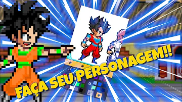 Como criar um personagem Sprite?