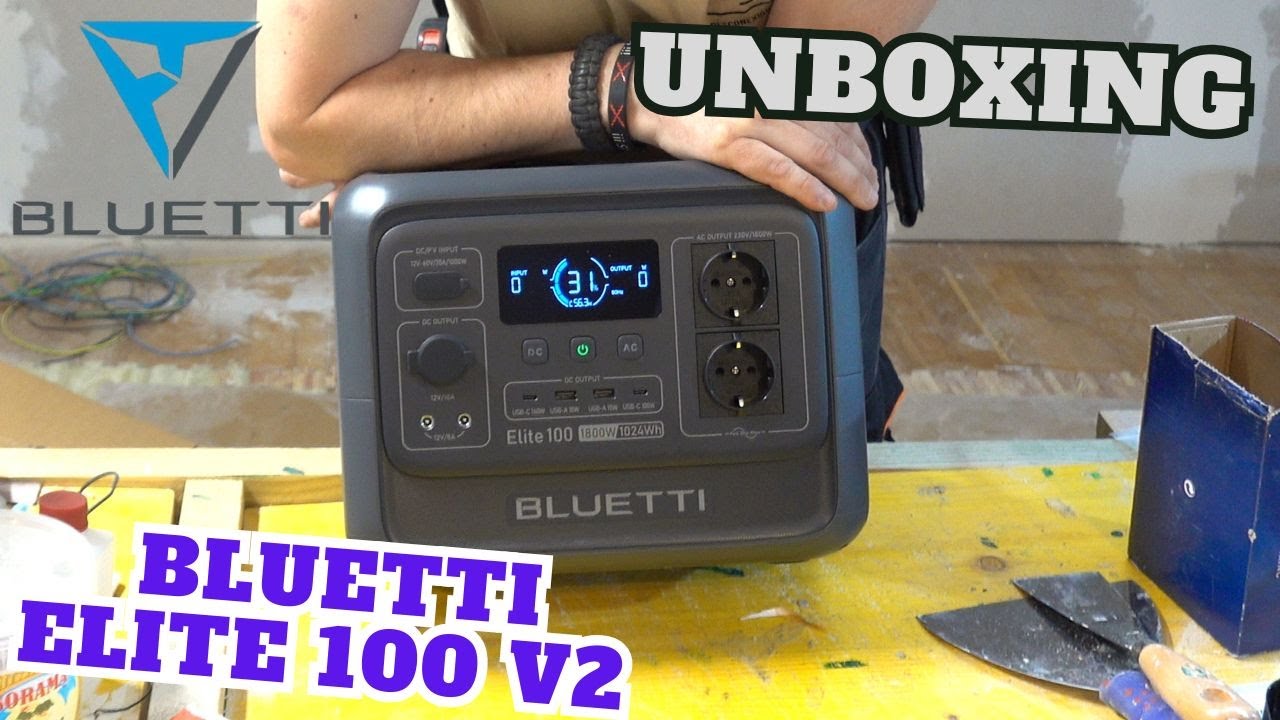 Blueiti BLUETTI Elite 100 v2 - YouTube