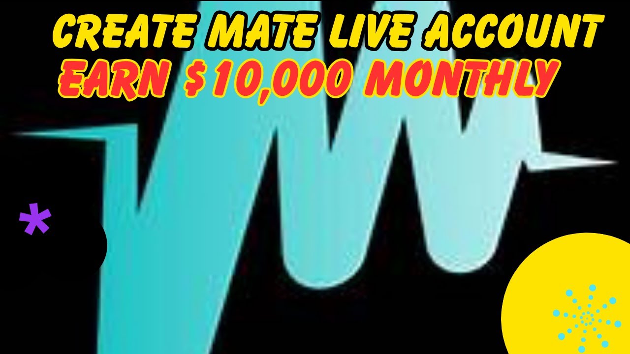 Mate Live App Full Guide 2025 💰| Create Account & Earn $10,000 Monthly | Go Live & Make Money Online