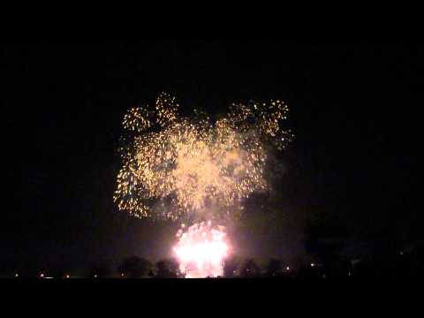 2011.10.1　土浦花火　スターマイン　希望という名の光　斎木煙火本店