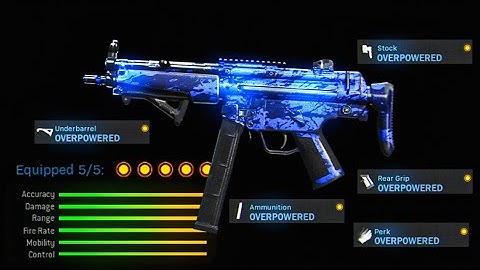 FASTEST KILLING MP5 CLASS SETUP.. (BEST MP5 CLASS SETUP!) - Modern Warfare