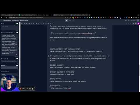 Thumbnail: 💰 Jon Benson's  Mini VSL  Recipe Overview