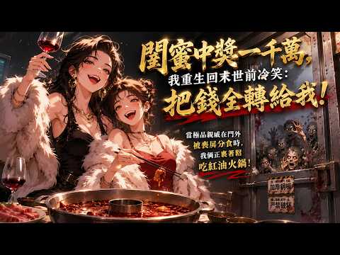 Yumi won a prize of 10 million, and I was reborn before the end of the world laughed: give me all my money! She didn't say anything; I welded a two-meter-thick steel plate with my back hand. I was wrapped in mink eating red oil fondue when the best relatives were being eaten by the mourns outside the house! #重生 #末世 #小說 #末日启示录