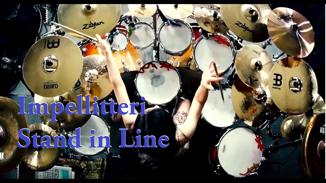 Impellitteri - Stand in Line drum cover by Ami Kim(#91)