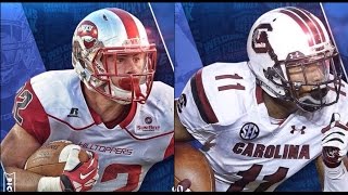 los angeles rams draft te tyler higbee wr pharoh cooper highlights