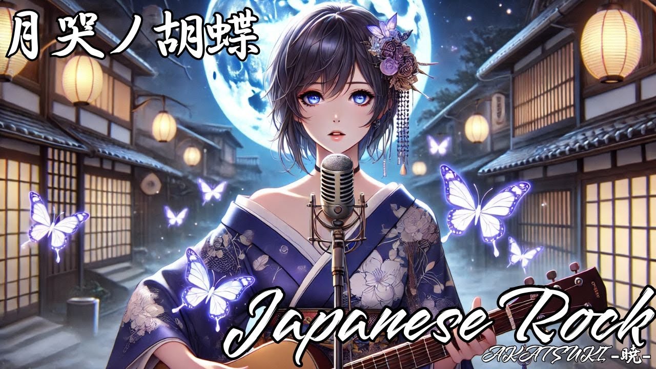 月哭ノ胡蝶 — Gekkoku no Kochou｜Wagakki Rock × Edo Fantasy × Emotional Rock