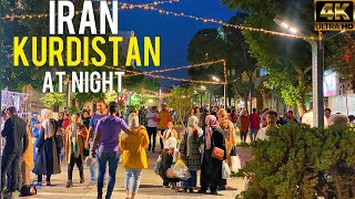 IRAN - KURDISTAN AT NIGHT 4K/2022