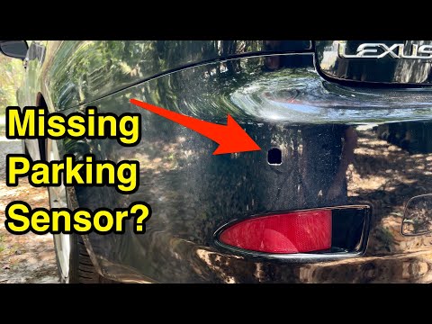 How to replace missing parking sensor on your car.