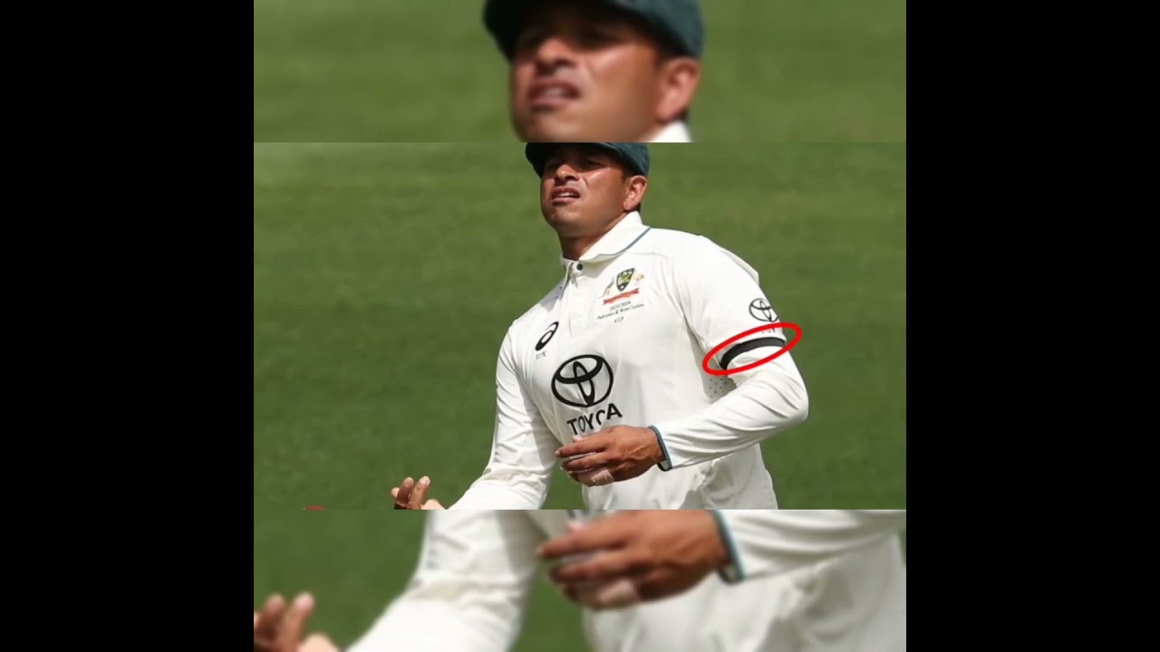 Usman khawaja, for full video visit the  YouTube channel