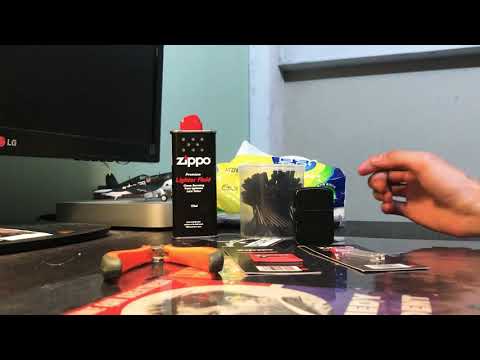ZIPPO 打火機 清潔及更換 介紹教學
