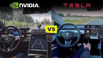 Nvidia Drive vs Tesla Full Self Driving (Watch the reveals)