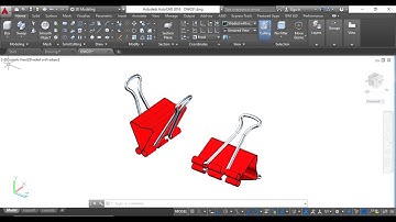 How to Make Binder Clip In AutoCAD 3D