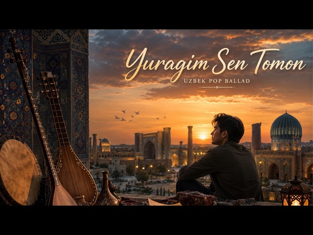 Yuragim Sen Tomon | Beautiful Uzbek Love Song 2026 | Emotional Uzbek Pop Ballad Central Asian Music