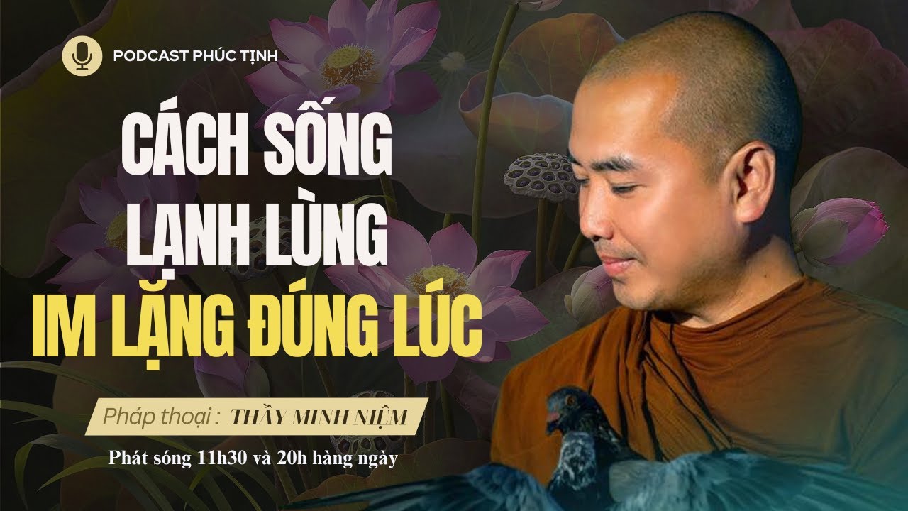 Cách Để Sống Lạnh Lùng và Im Lặng Đúng Lúc (Quá Đúng) | Thầy Minh Niệm | Phúc Tịnh