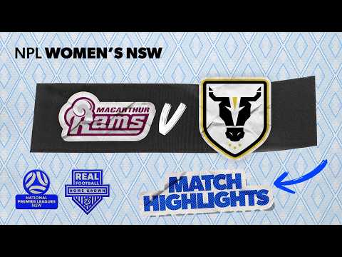 NPL Women's NSW Round 15 Highlights – Macarthur Rams v Bulls FC Academy — football highlights