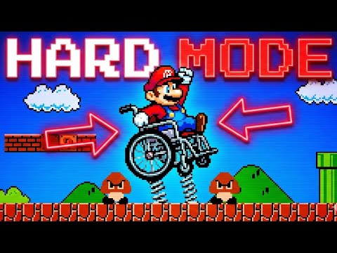 Retro Madness! NES Super Wheelchair Mario Full Gameplay - YouTube
