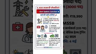 PSPCL, NTPC &amp; Bank Recruitment 2026 | Govt Update Junction | 10th Pass Govt Jobs May 2026 #shorts