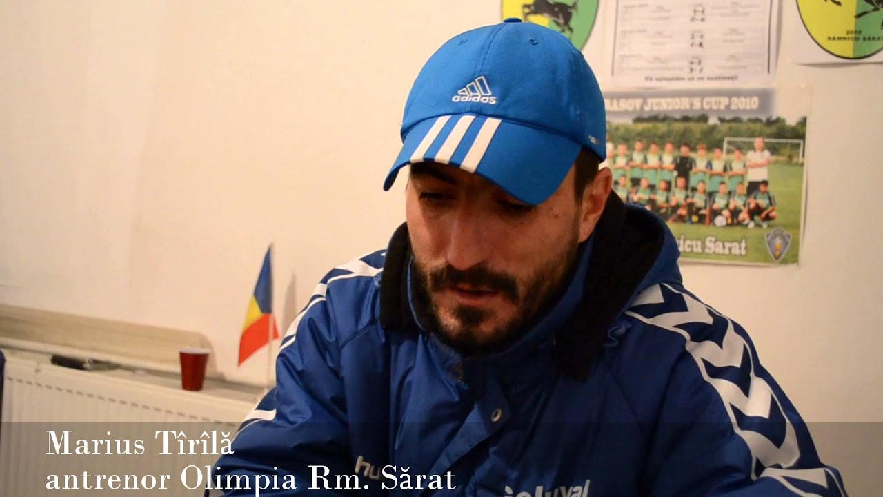 Declarație Marius Tîrîlă înainte de Olimpia Rm. Sărat - Recolta ...