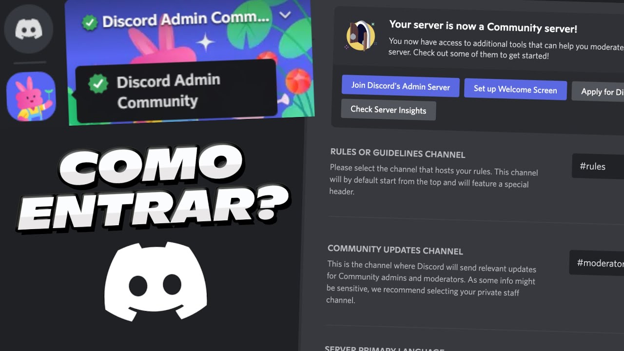 Discord entra no servidor Brasil ⁄ Manual do Usuário